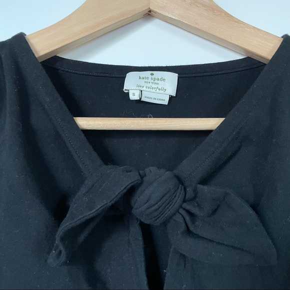 Kate Spade Sleeveless Top with Tie Front Neckline size S - Picture 2 of 4